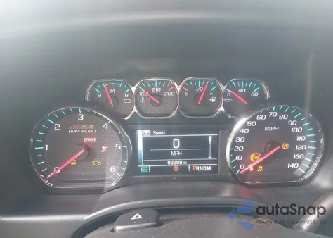 2015 Chevrolet Silverado K1500 Lt из США, поврежденный, VIN 1GCVKREC1FZ433399